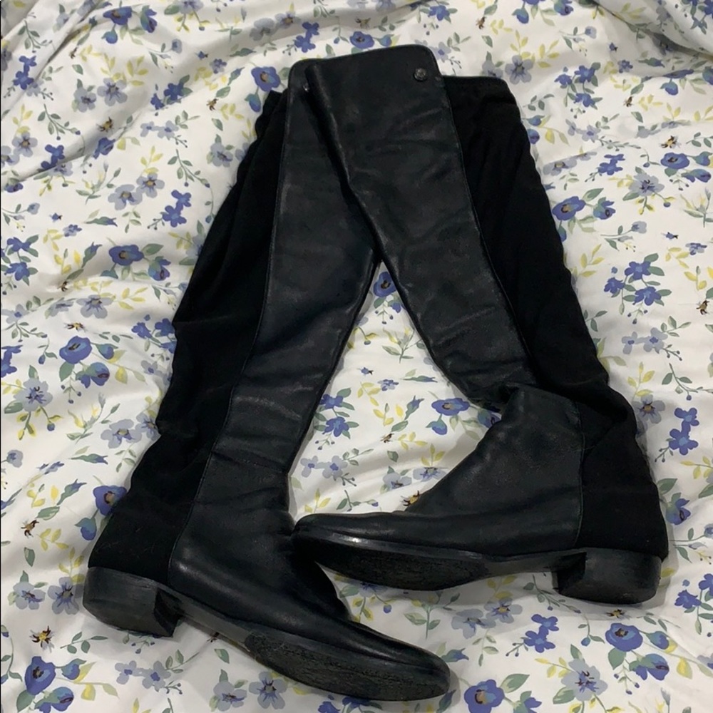 Black boots